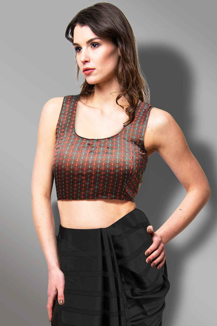 Chocolate Brown Blouse