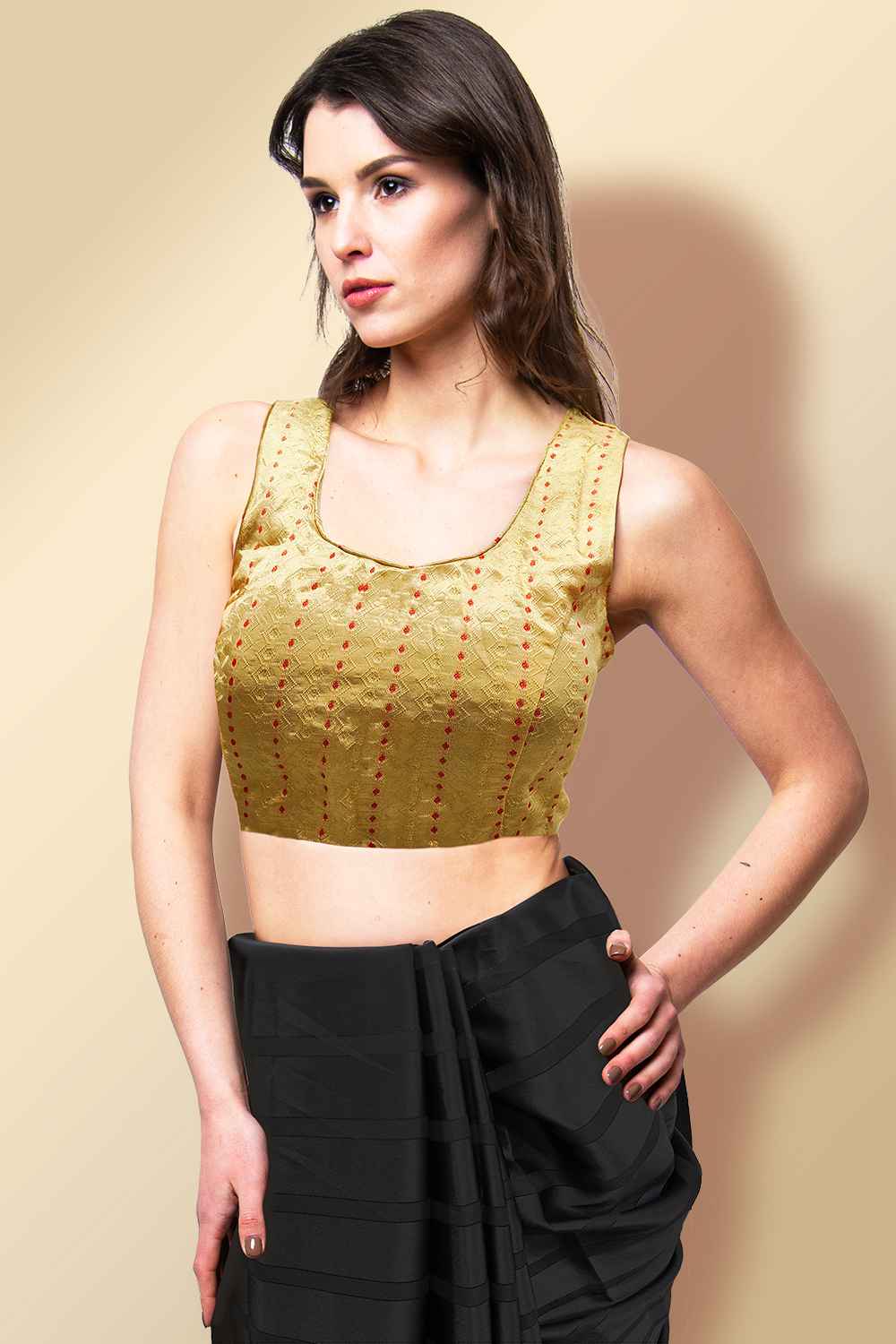 Golden Colour Blouse
