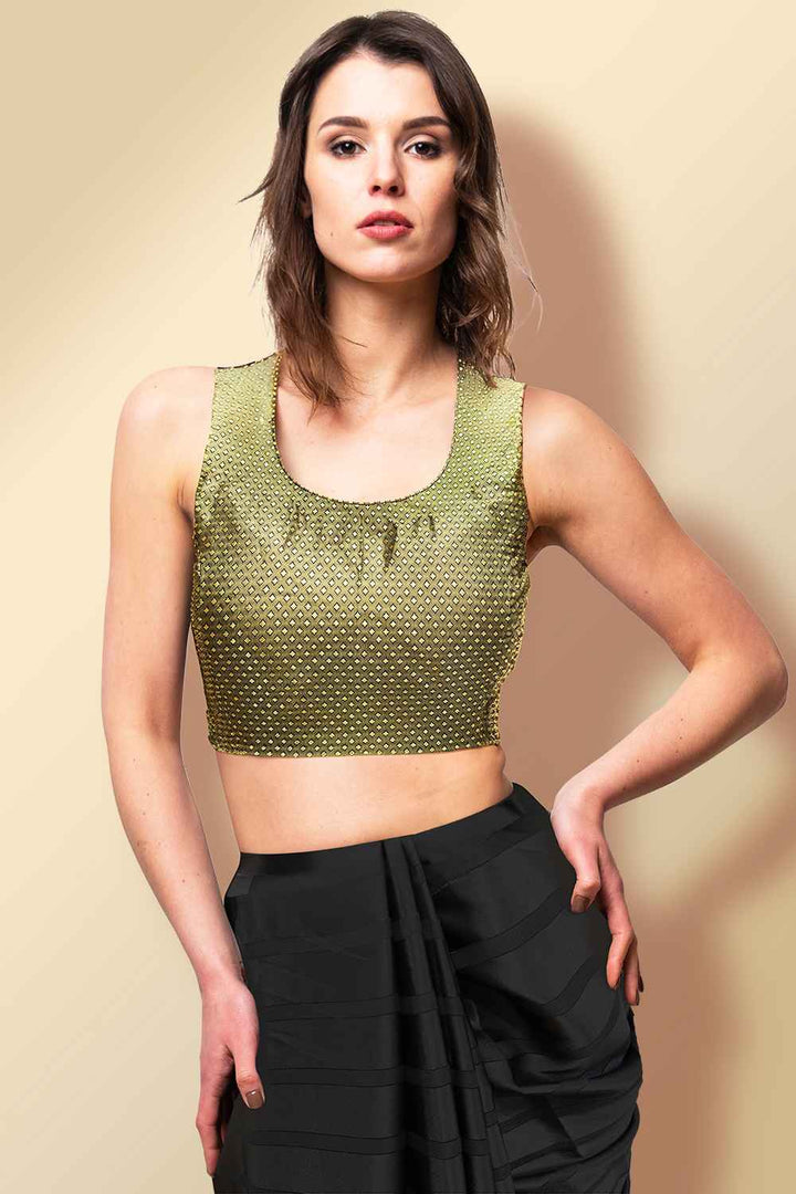 Mehendi Green Blouse