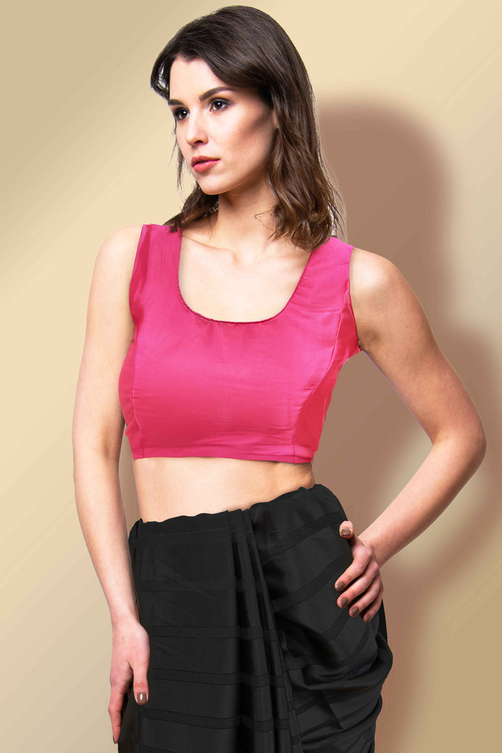 Pink Readymade Blouse