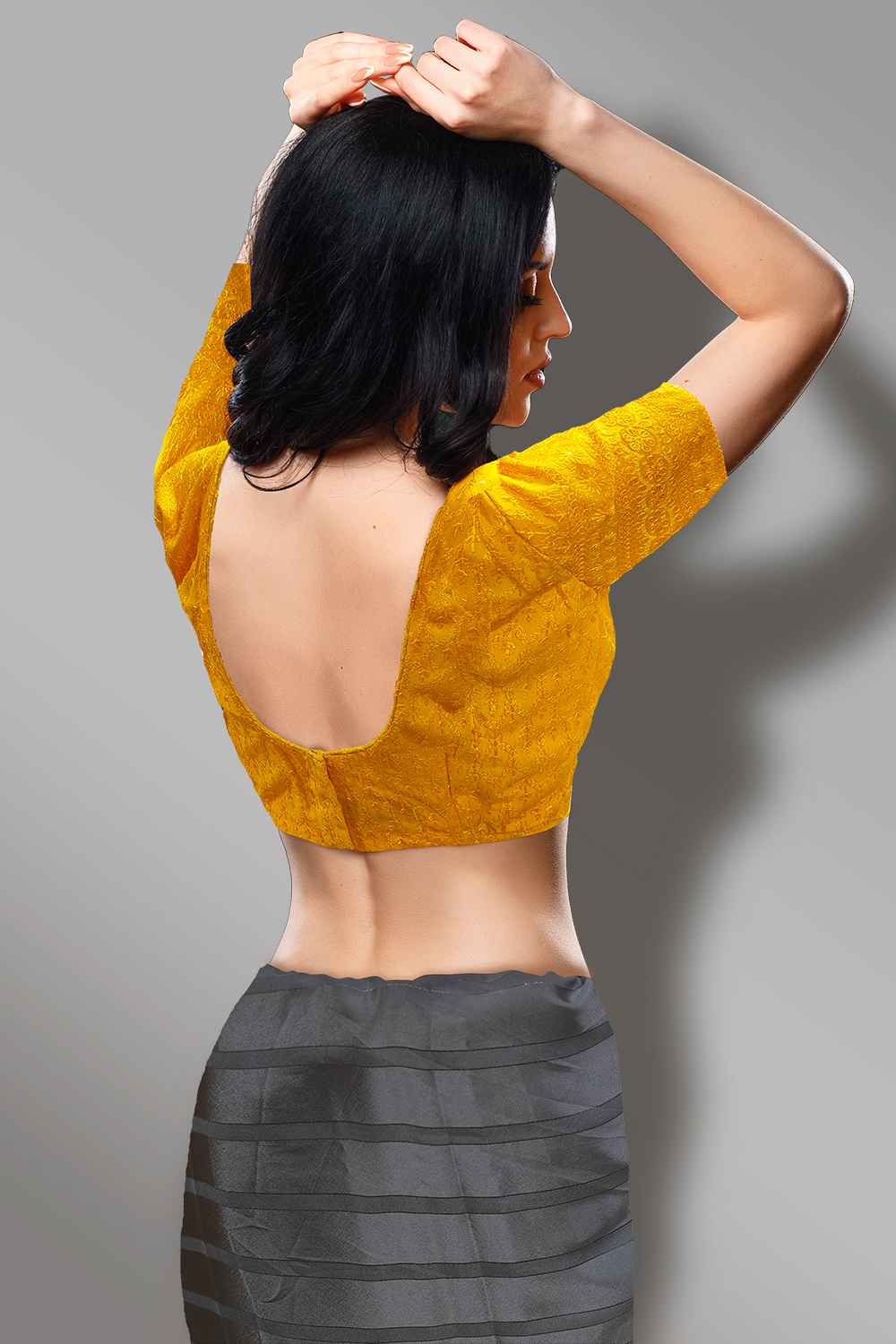 Yellow Colour Blouse