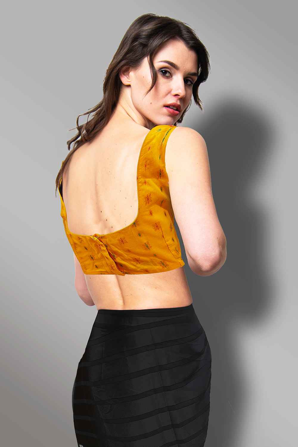 Yellow Cotton Blouse