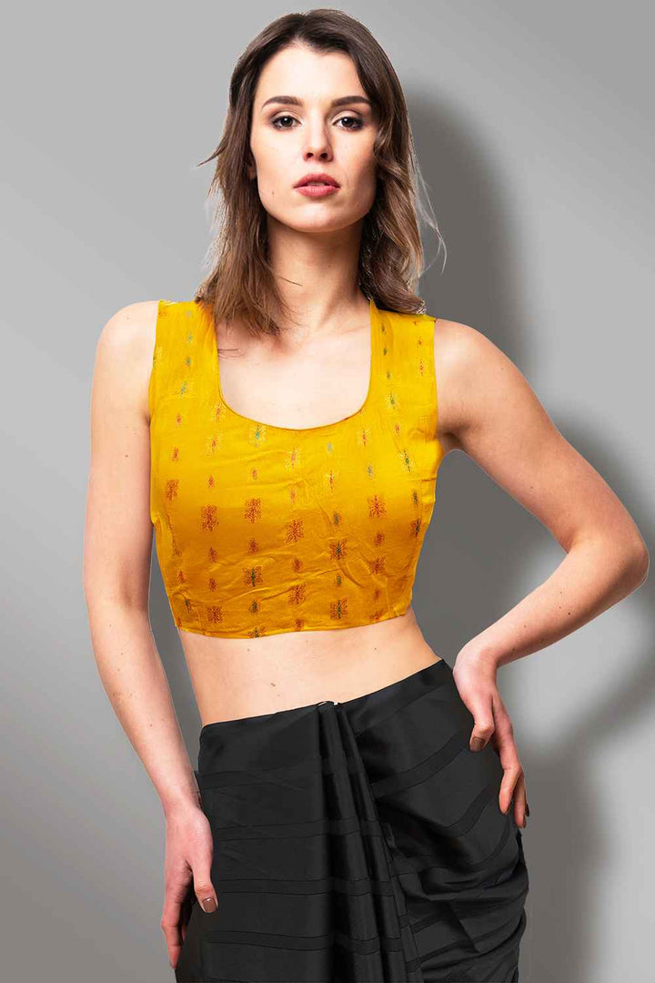 Yellow Cotton Blouse