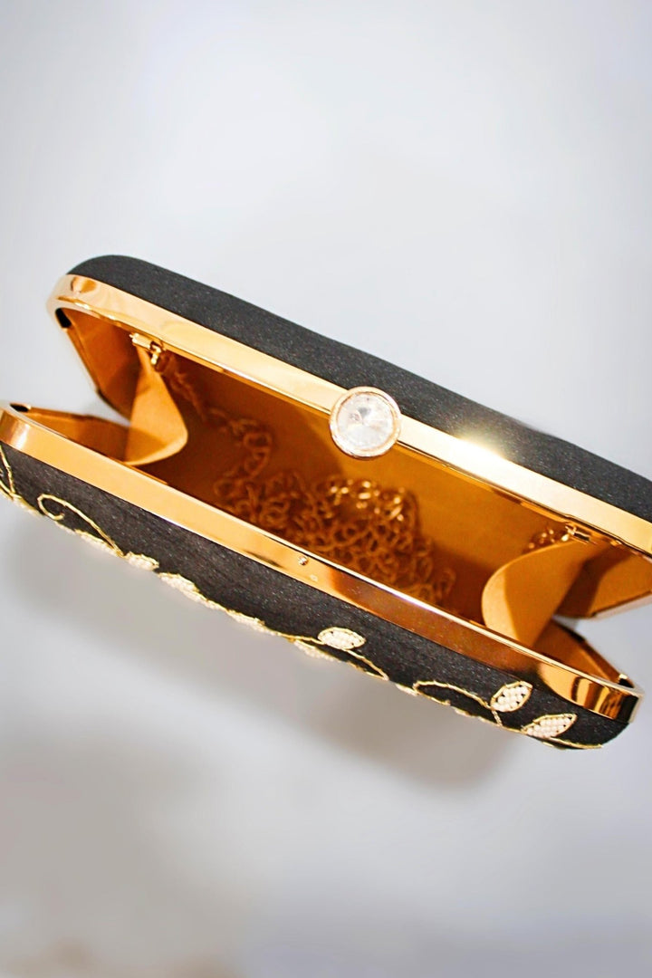 black clutch - black clutch purse - black clutch bag