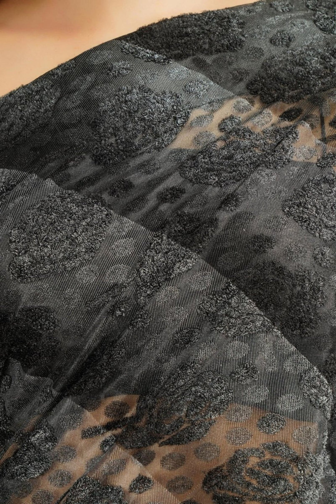 black designer saree - black designer sarees for wedding