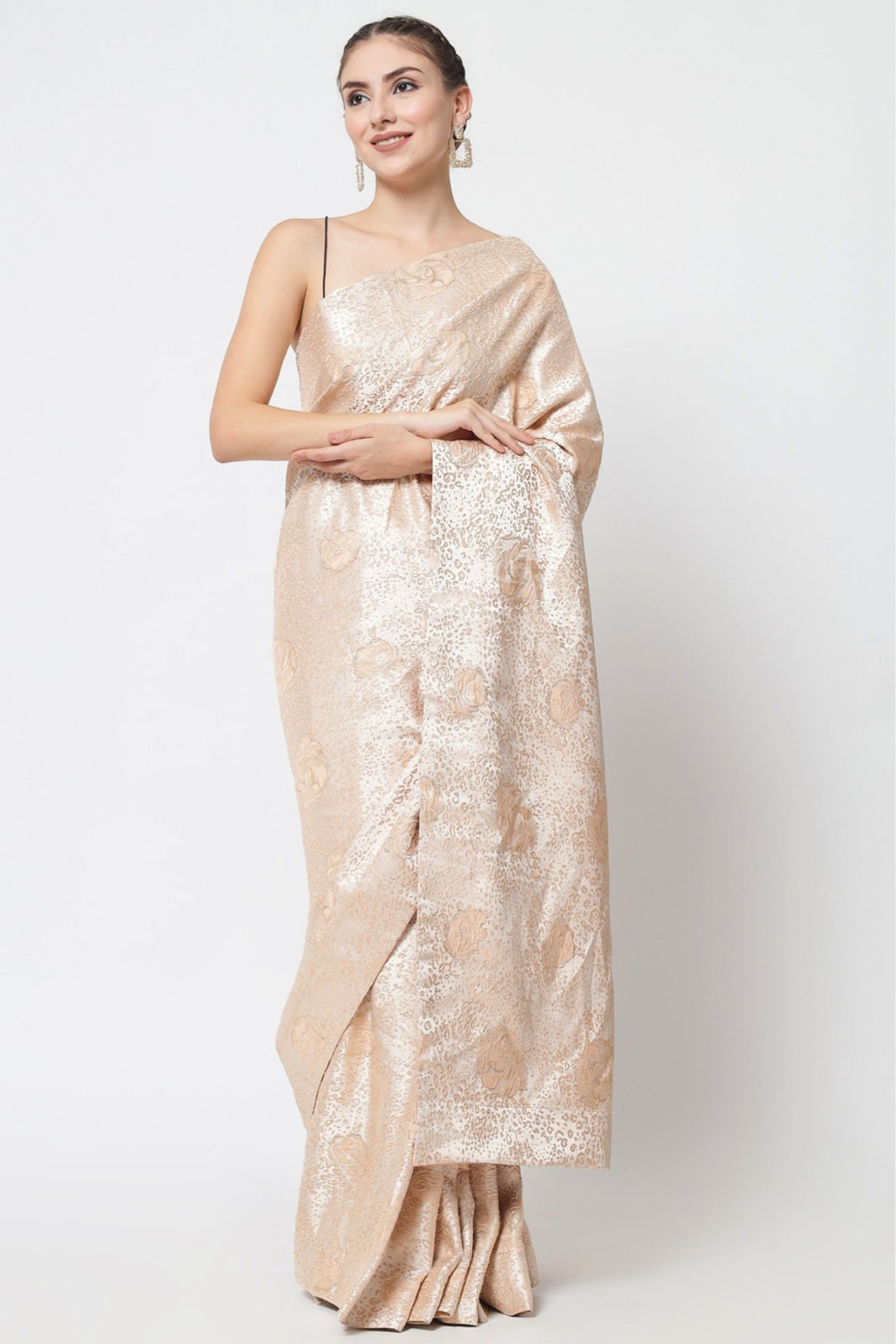 bollywood floral saree