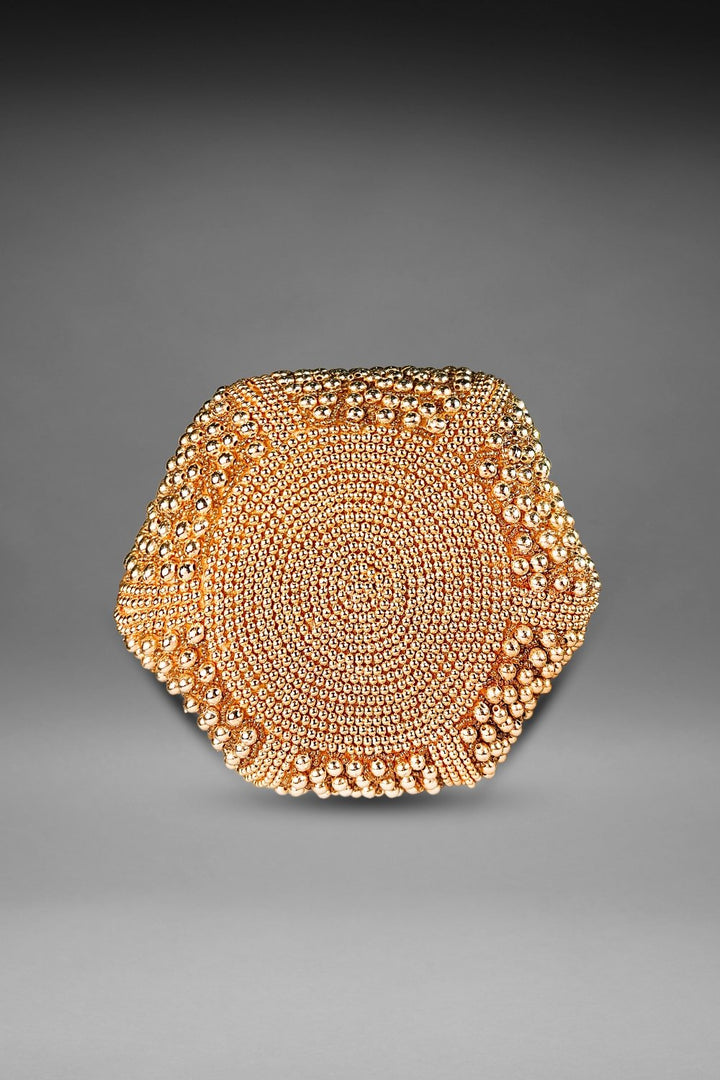 golden lotus potli bag