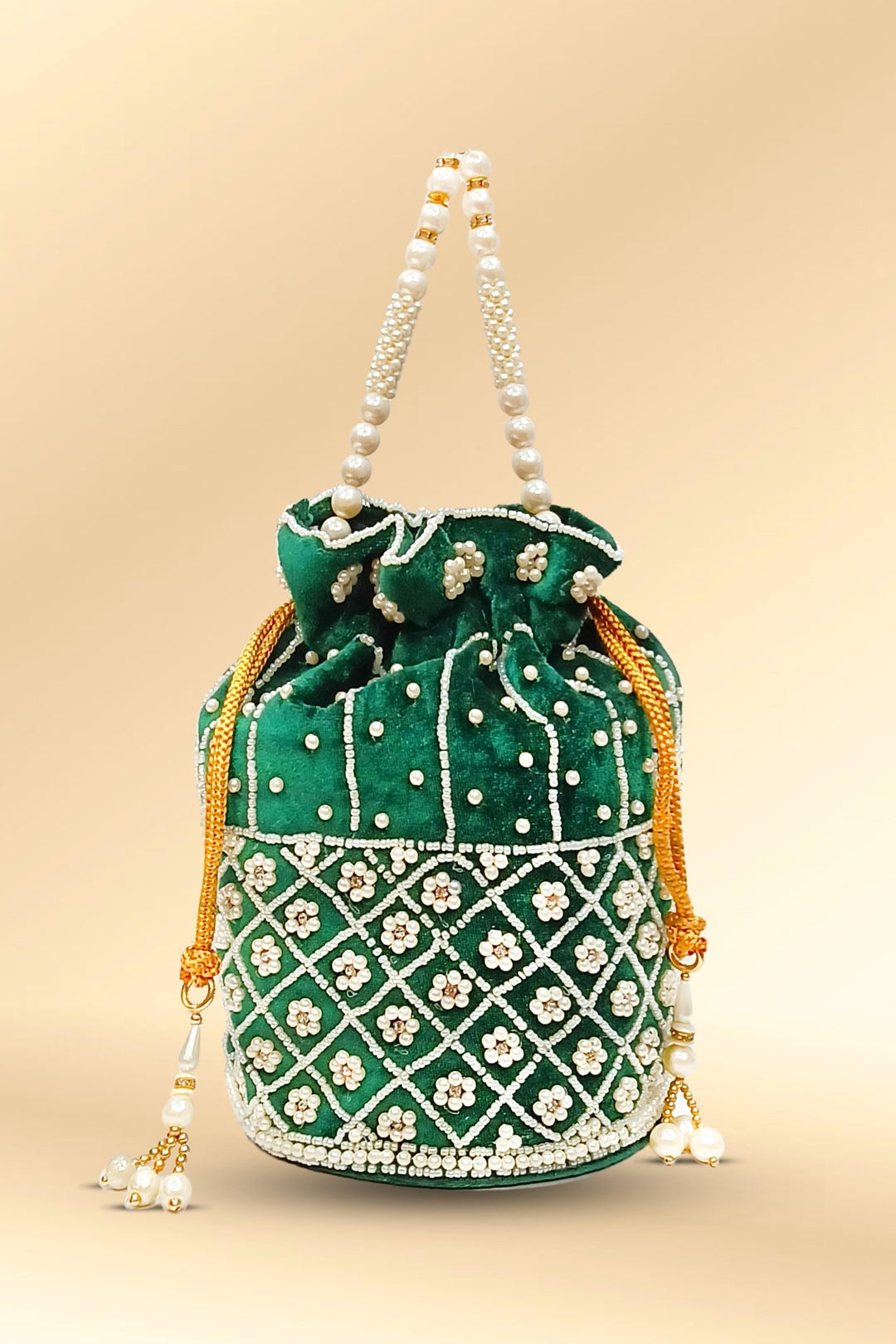 green potli bag