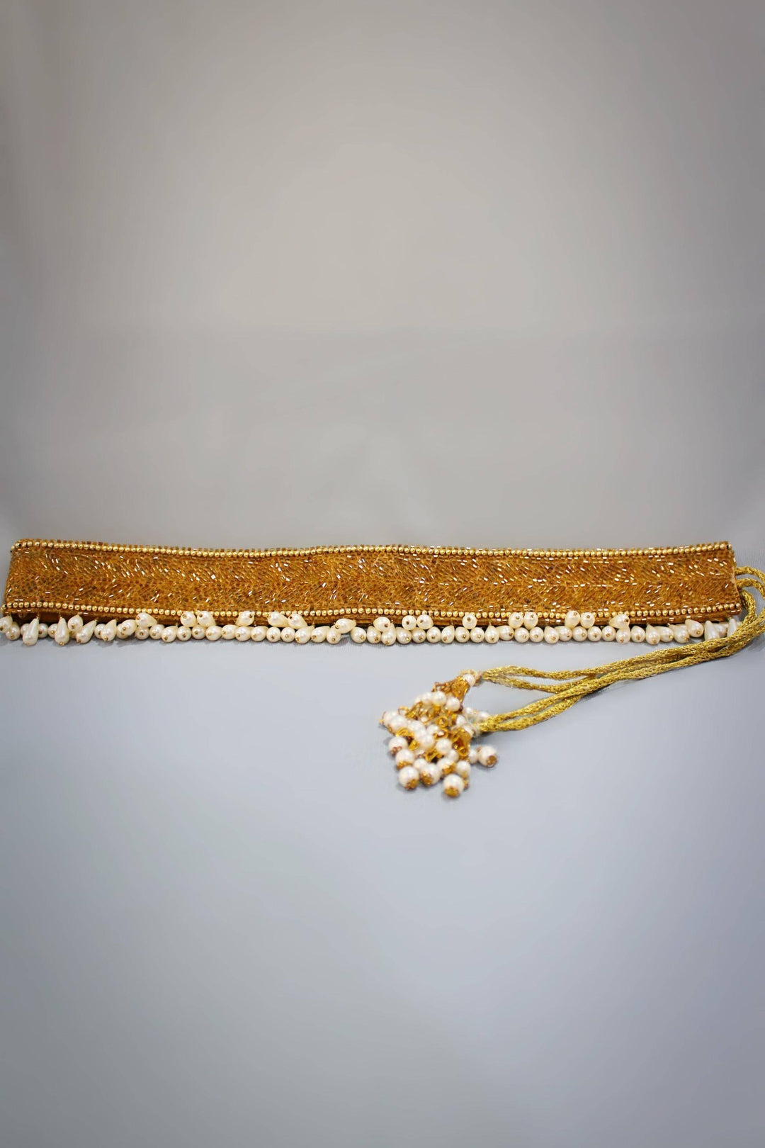 MARVELOUS PREMIUM GOLD SAREE BELT - Sttylme